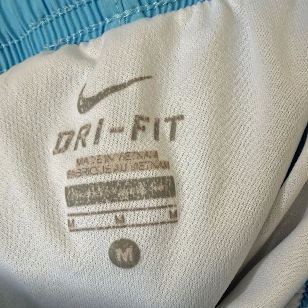 Nike Girl's Athletic Shorts in Blue and Red